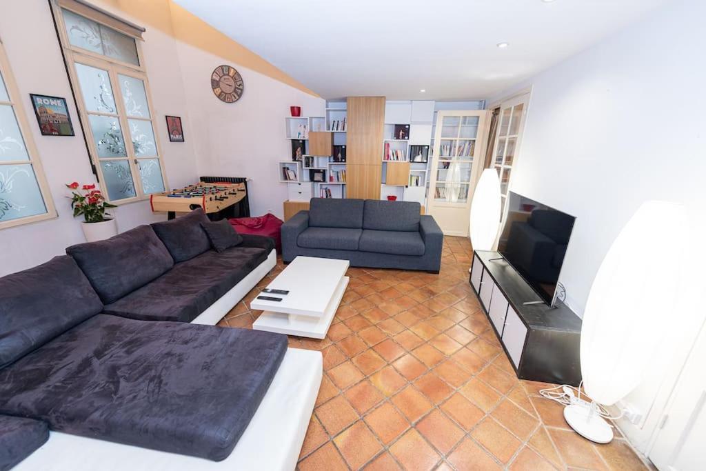 Anna-Maria : Grand Appartement 10 Personnes+Parking Prive -Actif+ Location- Marseilles Exterior foto